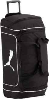 Puma Team Cat Large Wheel Bag 072070 01 Unisex – Erwachsene Sporttasche / Rollkoffer / Reisetasche Schwarz