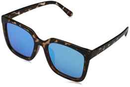 Quay Eyewear Unisex-Erwachsene Sonnenbrille Genesis, Tortoiseshell/Blue, 150