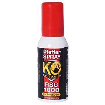 RSG-1000 Polizeimodell – Pfefferspray Set (Zerstäuber + Austauschbare Kartusche 38ml)