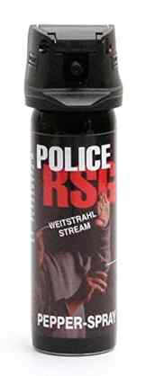 RSG-Police Pfefferspray 63 ml – Weitstrahl Abwehrspray (12063-S)