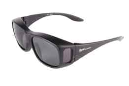 Rapid Eyewear Schwarze UV400 Polarisiert Sonnenüberbrille für Damen und Herren