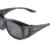 Rapid Eyewear Schwarze UV400 Polarisiert Sonnenüberbrille für Damen und Herren