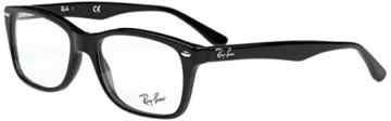 Ray Ban Brillengestell RX5228 2000 50-17 Wayfarer Stil, schwarz