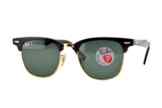 Ray-Ban Herren RB3507 Clubmaster Aluminum Retro Polarisiert Sonnenbrille 51 mm