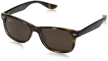 Ray Ban Unisex – Kinder Sonnenbrille Junior 9052S 152/73, Gr. One size (Herstellergröße: One Size), Braun(havanna)