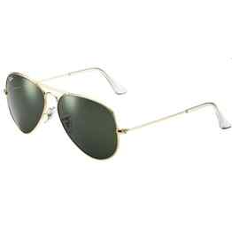 Ray Ban Unisex Sonnenbrille ORB3025JM Gr. Large (Herstellergröße: 55), Mehrfarbig (Gestell: gold/bunt ,Gläser: braun Klassisch 169)