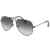 Ray Ban Unisex Sonnenbrille ORB3025JM Gr. Large (Herstellergröße: 58), Mehrfarbig (Gestell: gold/bunt ,Gläser: braun Klassisch 169)