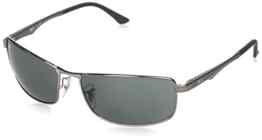 Ray-Ban Unisex Sonnenbrille RB3498, Gr. 61 mm, Gra(Einfarbig)