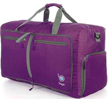 Reisetasche-diese faltbare, große Reisetasche ist beständig,packbar,SUPERLEICHTE 410g mit abnehmbarem Schulterriemen…