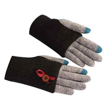 Reizende gestrickte Woolen Handschuhe / Touch Screen Handschuhe / großes Geschenk für Geliebte