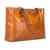 S-ZONE Damen Vintage Echtleder Tote Beutel Schultertasche Handtasche