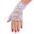 SETRINO dehnbare kurze Spitzen Handstulpen weiss (H12 WH)