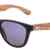 SHINU Wooden Wayfarer-Sonnenbrille UV400 bunten Flash-Spiegel-Objektiv-Holz Brillen-Z6100
