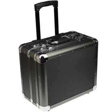 SONOVO Multifunktions-Koffer Trolley Business Aluminium Fotokoffer schwarz 24930