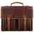 STILORD ‚Constantin‘ Vintage Aktentasche Leder Braun Businesstasche Bürotasche Ordnertasche Arbeitstasche echtes Rindsleder Kara – Braun
