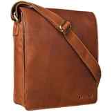 STILORD ‚Lars‘ Vintage Umhängetasche Leder braun Herren für 13,3 Zoll Tablet MacBooks und iPad Schultertasche Herrentasche Messenger Bag Echtleder cognac braun