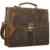 STILORD Aktentasche Leder Herren Damen Vintage Businesstasche Bürotasche aufsteckbar hochwertig und stilvoll echtes Rindsleder braun