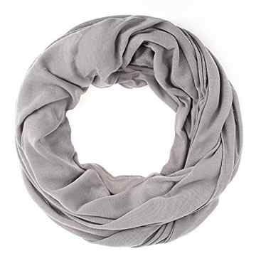 Schlauchschal Uni Damen Frühling/Sommer Damen Tuch Halstuch