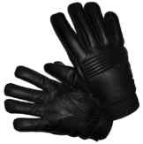 Schwarze mit Fell Gefütterte Lederhandschuhe Von Blok-IT – Halten Sie Ihre Hände Mit Diesen Stilvollen und Bequemen Winterhandschuhen Warm