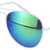 Sense42 verspiegelte Pilotenbrille White Edition mit weißen Rahmen, in verschiedenen Faben mit flexiblen Federscharnier Bügel im Brillenbeutel, Fliegerbrille Sonnenbrille Aviator Brille