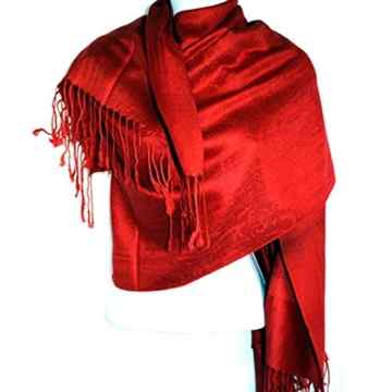 Silber Fever ® Jacquardmaschine Paisley Pashmina-Schal-Schal-Stola