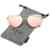 SojoS Cateye Metall Rand Damen Sonnebrille Fashion Mirrored Metal Frame Women Sunglasses SJ1001