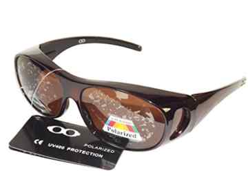 Sonnen-Überbrille mit Flexbügeln UV 400 Polarisiert im Set