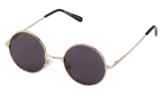 Sonnenbrille Nickelbrille mit runden Gläsern und Federscharnieren retro in 22 verschiedenen Farben Art. 8058 – SHINY EDITION