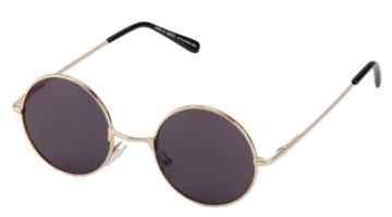 Sonnenbrille Nickelbrille mit runden Gläsern und Federscharnieren retro in 22 verschiedenen Farben Art. 8058 – SHINY EDITION