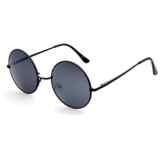 Sonnenbrille Unisex Rund Hippie Brille John Lennon getönt 400UV langer Steg