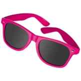 Sonnenbrille im ‚Nerdlook‘ – UV 400 zertifiziert – Hochwertiger Kunststoffrahmen (pink)