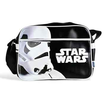 Star Wars – Stormtrooper Umhängetasche Sci-Fi Fan Schultertasche schwarz/weiß