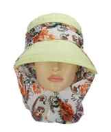 Sumolux Damen UV-Schutz Sonnenhut Hüte Mützen Schlapphut Sonnenschutz Hut Winddicht Breite des Huts Rand 60cm UV 50+