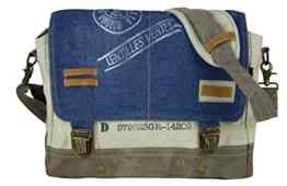 Sunsa Damen Herren Vintage Tasche Messengertasche Umhängetasche Schultertasche aus Canvas