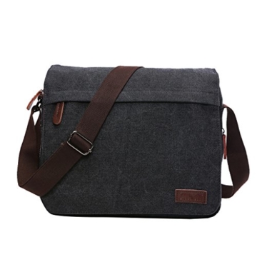 Super moderne Segeltuch Kurier-Beutel-Schulter-Beutel-Laptop-Beutel-Computer-Beutel-Schultaschen-Beutel-Beutel-Schulbeutel-Arbeitsbeutel Crossbody Beutel für Männer und Frauen