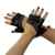 TININNA Winter Punk Gothic Nieten Pu-leder Fingerlose Handschuhe Nietenhandschuhe Damen
