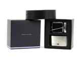 TOMMY HILFIGER Double Buckle Gift Box 3.5 Adjustable Reversible W115 Black/Brown