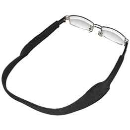 TRIXES Brille Sportband Brillenband Neopren in Schwarz