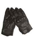 Tactical Handschuhe Leder schwarz