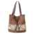 Tasche A4 Alltagstasche Shopper Ethno Umhänge Handtasche Vintage Canvas Schulter Stofftasche Damen