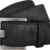 Tom Tailor Damen Gürtel Damengürtel Leder Gürtel Ledergürtel 40 mm schwarz