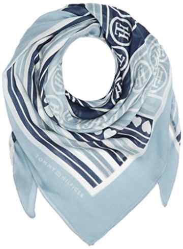 Tommy Hilfiger Damen Halstuch Stripes & Hearts Scarf