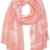 Tommy Hilfiger Damen Schal, Mehrfarbig (Pippa Logo Scarf Sea Pink / Snow White 681), One size