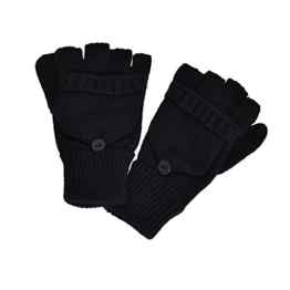 Toutacoo, Halbfingerhandschuhe mit Klapp-Fäustling Damen