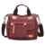 Travistar Canvas Damen Shopper Handtasche Vintage Schultertasche Retro Umhängetasche Multifunktions Tasche