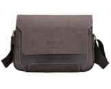 UUstar® Herren Schultasche umhängetasche herren schultertasche Canvas PU Leder retro messenger bag Ideal für Büro, Studium Reise oder Freizeit Outdoor