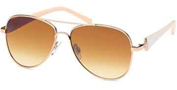 UVprotect® Damen Aviator style Sonnenbrille metall Rahmen W21