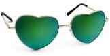 UVprotect® Damen Sonnenbrille im Vintage Herz Design – UV400 – W52