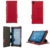 Ultra Slim Tasche Leder Style Sony Xperia Z3 Hülle rot Cover mit Stand – Zubehör Etui smartphone 2014 Sony Xperia Z3 Flip Case Schutzhülle (Handy tasche folio PU Leder, Red) – Brand XEPTIO accessoires
