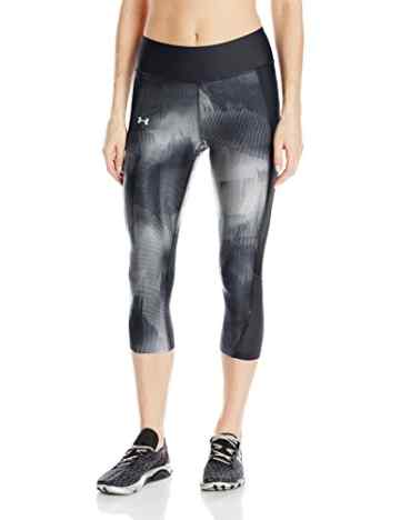 Under Armour Fly By Printed Capri Hose Capri